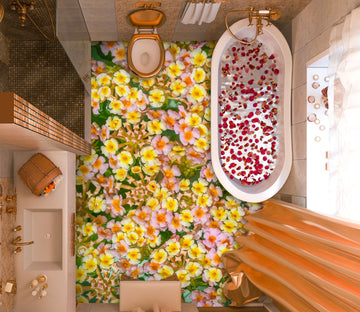 3D Dense Spring Flowers 885 Floor Mural  Wallpaper Murals Rug & Mat Print Epoxy waterproof bath floor