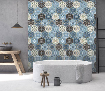 3D Mosaic Pattern 050 Marble Tile Texture Wallpaper AJ Wallpaper 2 