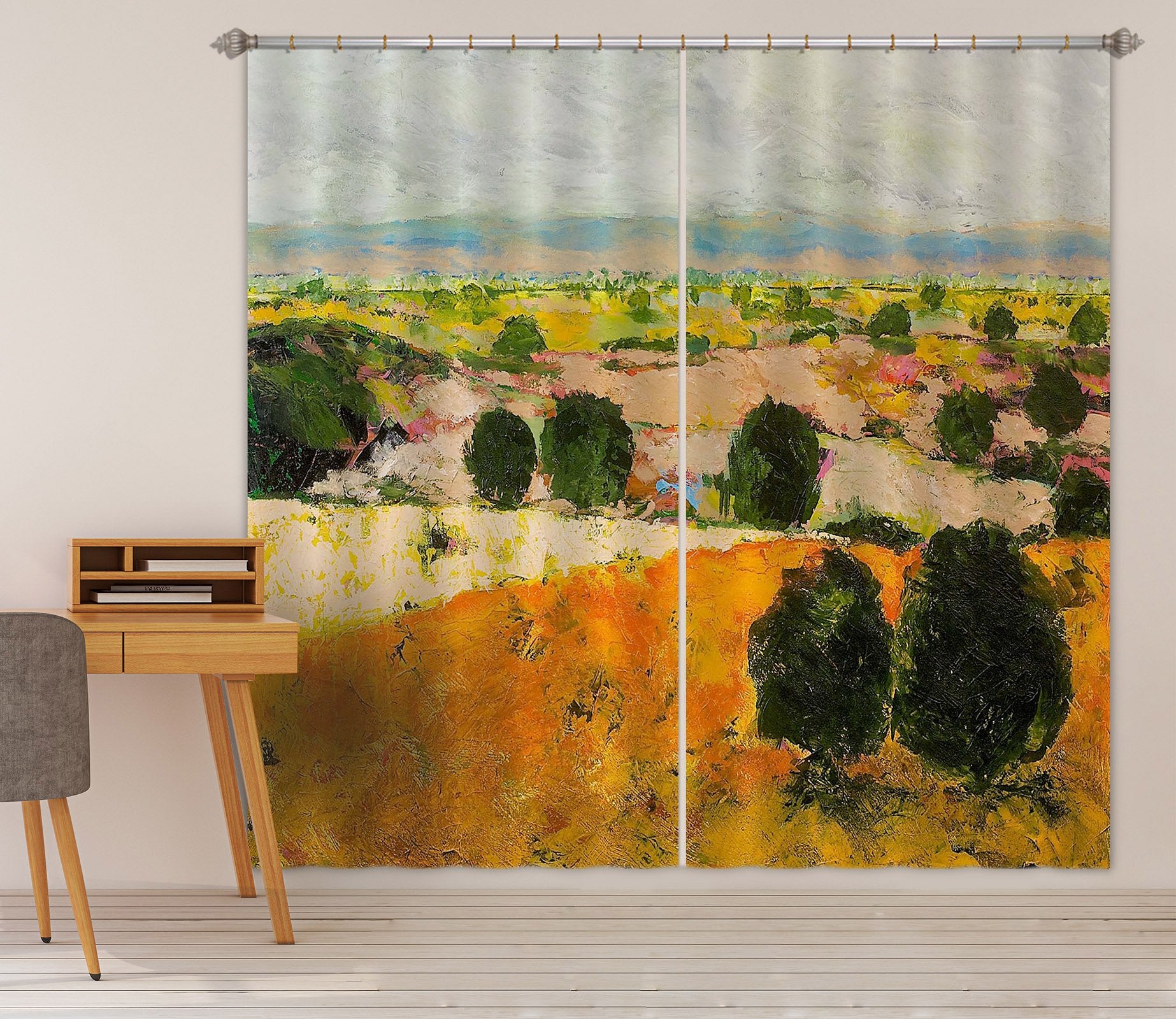 3D Beautiful Forest 156 Allan P. Friedlander Curtain Curtains Drapes Wallpaper AJ Wallpaper 