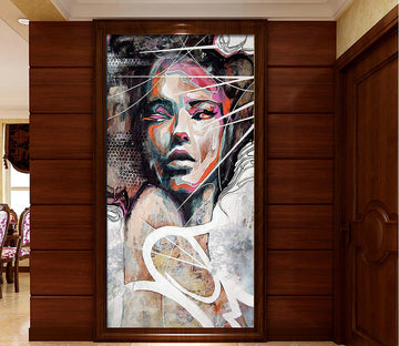 3D Styling Girl WG053 Wall Murals