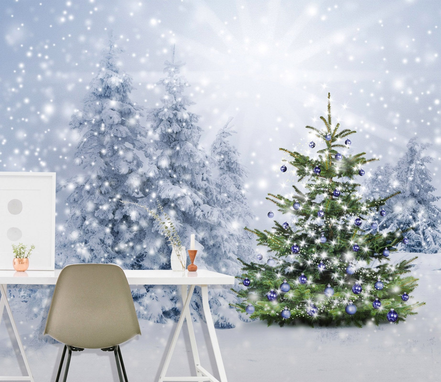 3D Christmas Xmas Tree 3 Wallpaper AJ Wallpaper 