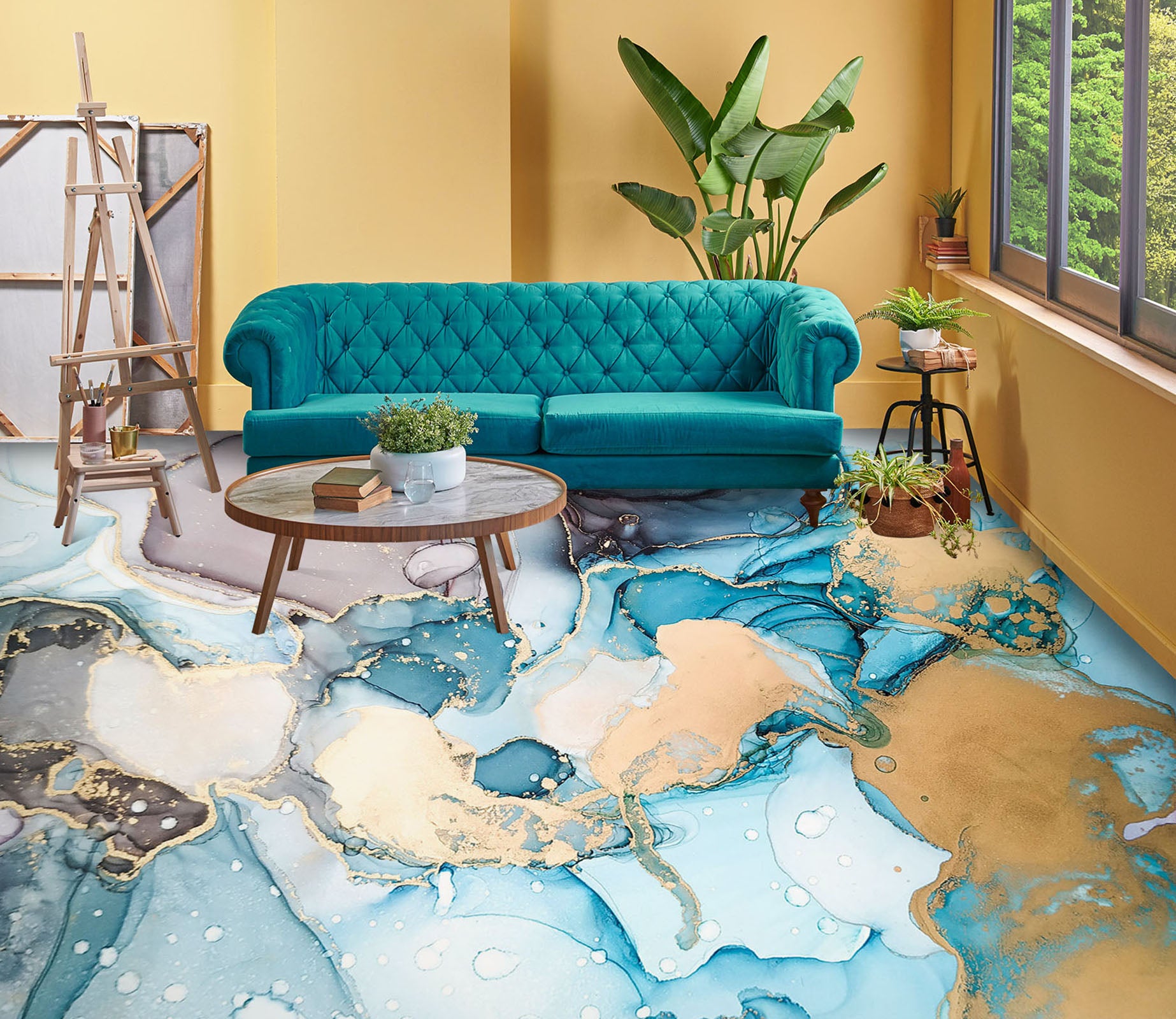3D Dreamy Dazzling 776 Floor Mural  Wallpaper Murals Rug & Mat Print Epoxy waterproof bath floor