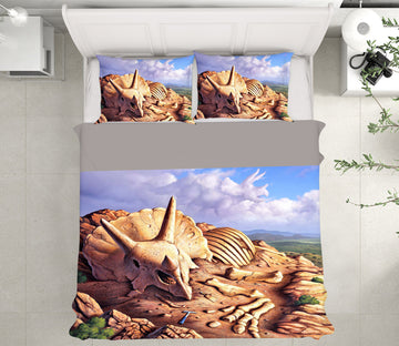 3D Dino Dig 2117 Jerry LoFaro bedding Bed Pillowcases Quilt