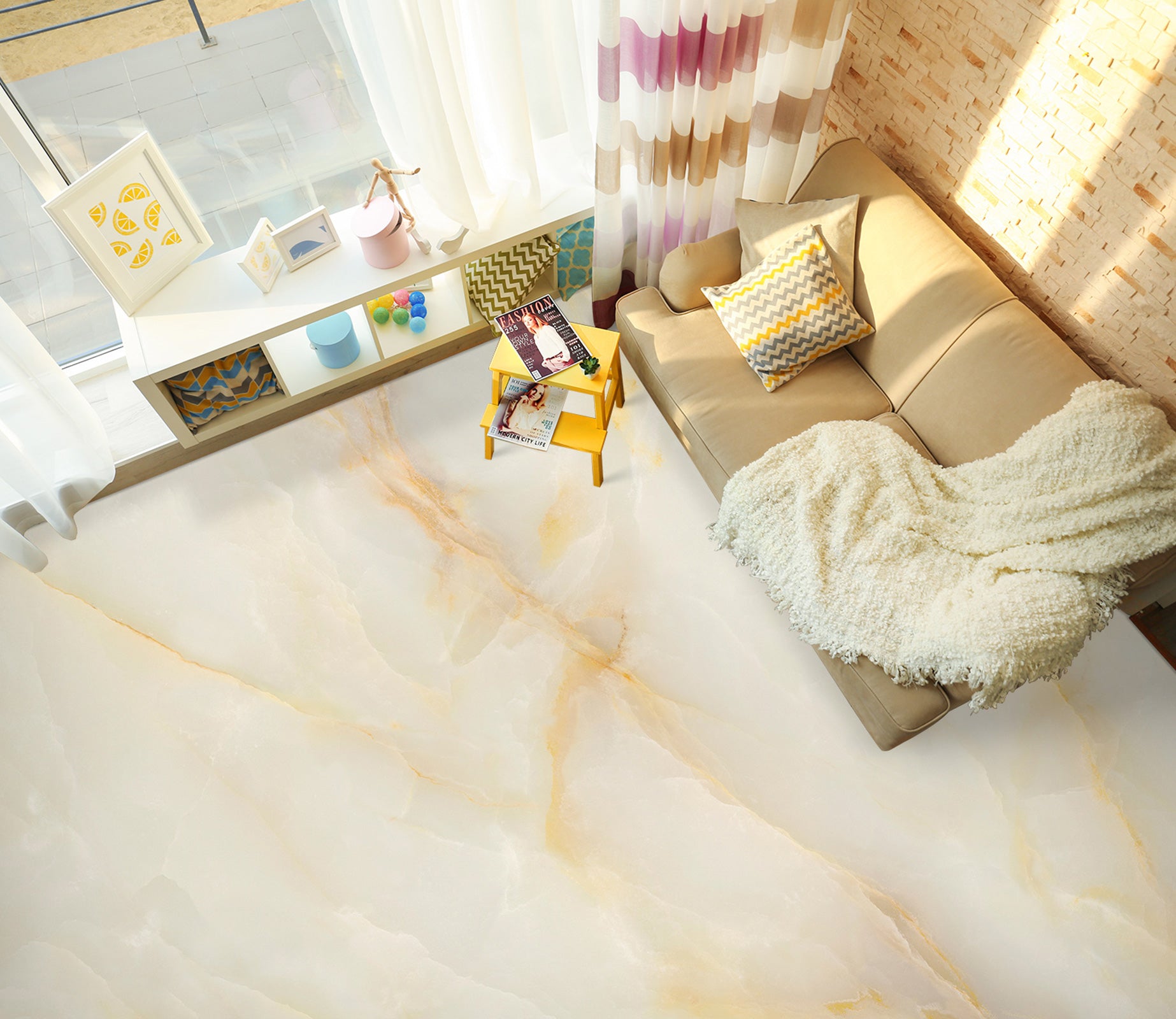 3D Gentle Healing 1153 Floor Mural  Wallpaper Murals Self-Adhesive Removable Print Epoxy