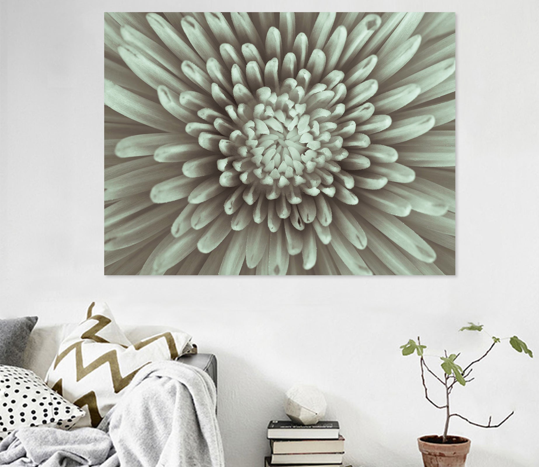 3D Chrysanthemum 013 Assaf Frank Wall Sticker