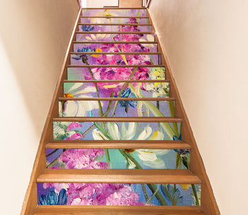 3D Cute Flowers 2011 Skromova Marina Stair Risers