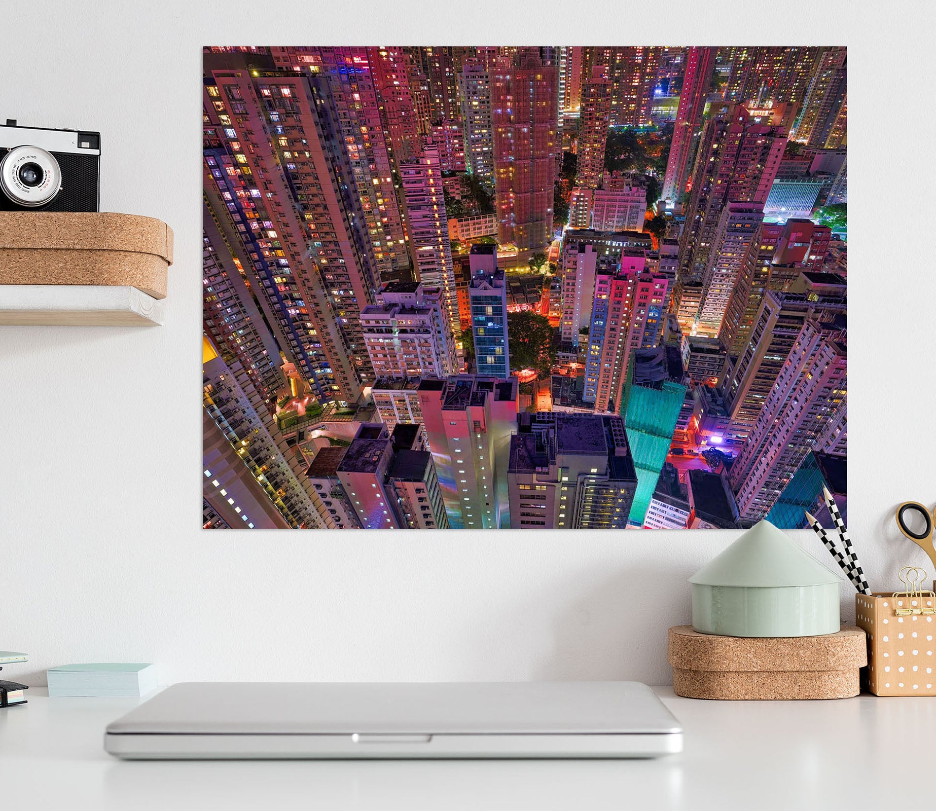 3D Color Building 149 Marco Carmassi Wall Sticker