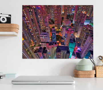 3D Color Building 149 Marco Carmassi Wall Sticker