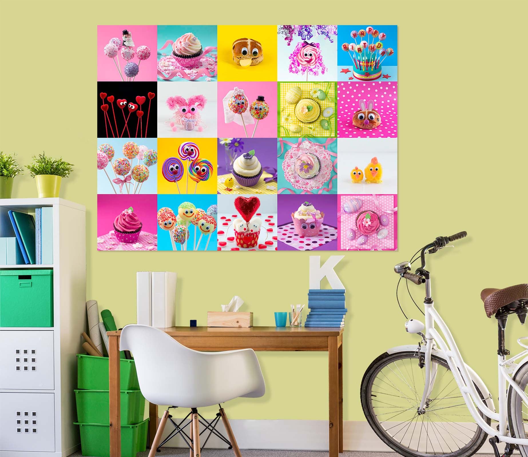 3D Plant Food 036 Assaf Frank Wall Sticker