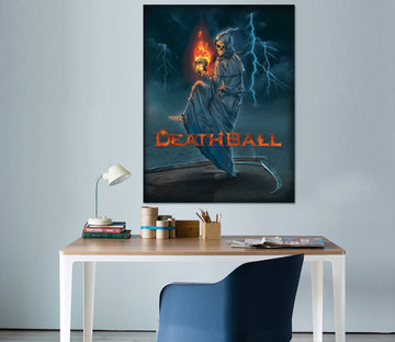 3D Death Ball 028 Vincent Hie Wall Sticker