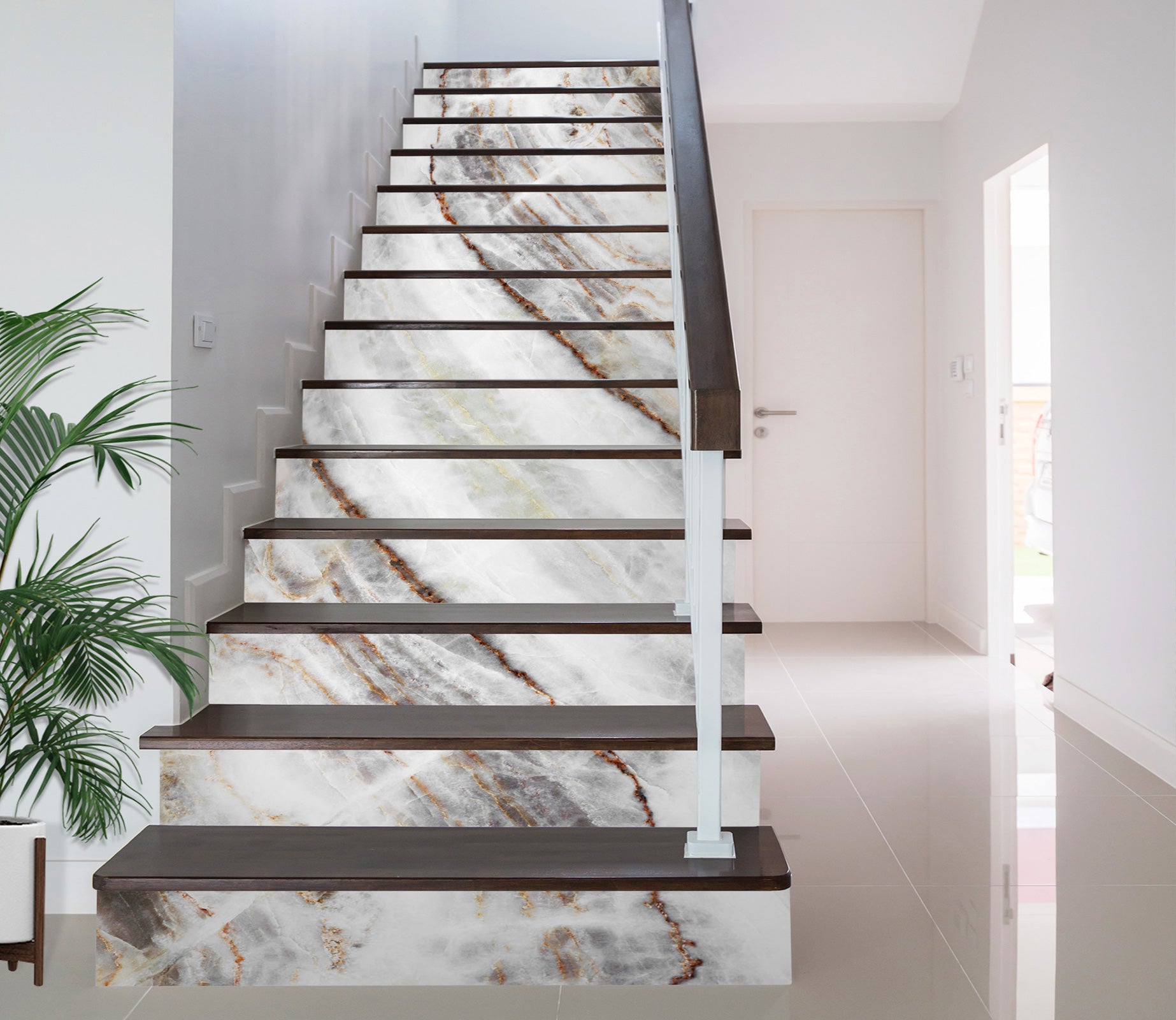 3D Layered Texture 470 Stair Risers