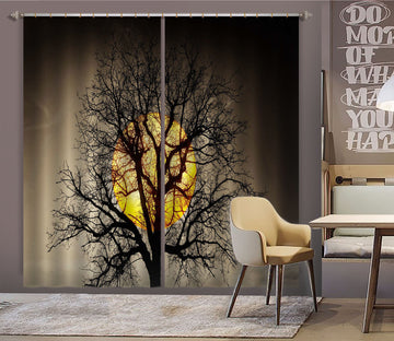 3D Dead Tree 162 Marco Carmassi Curtain Curtains Drapes