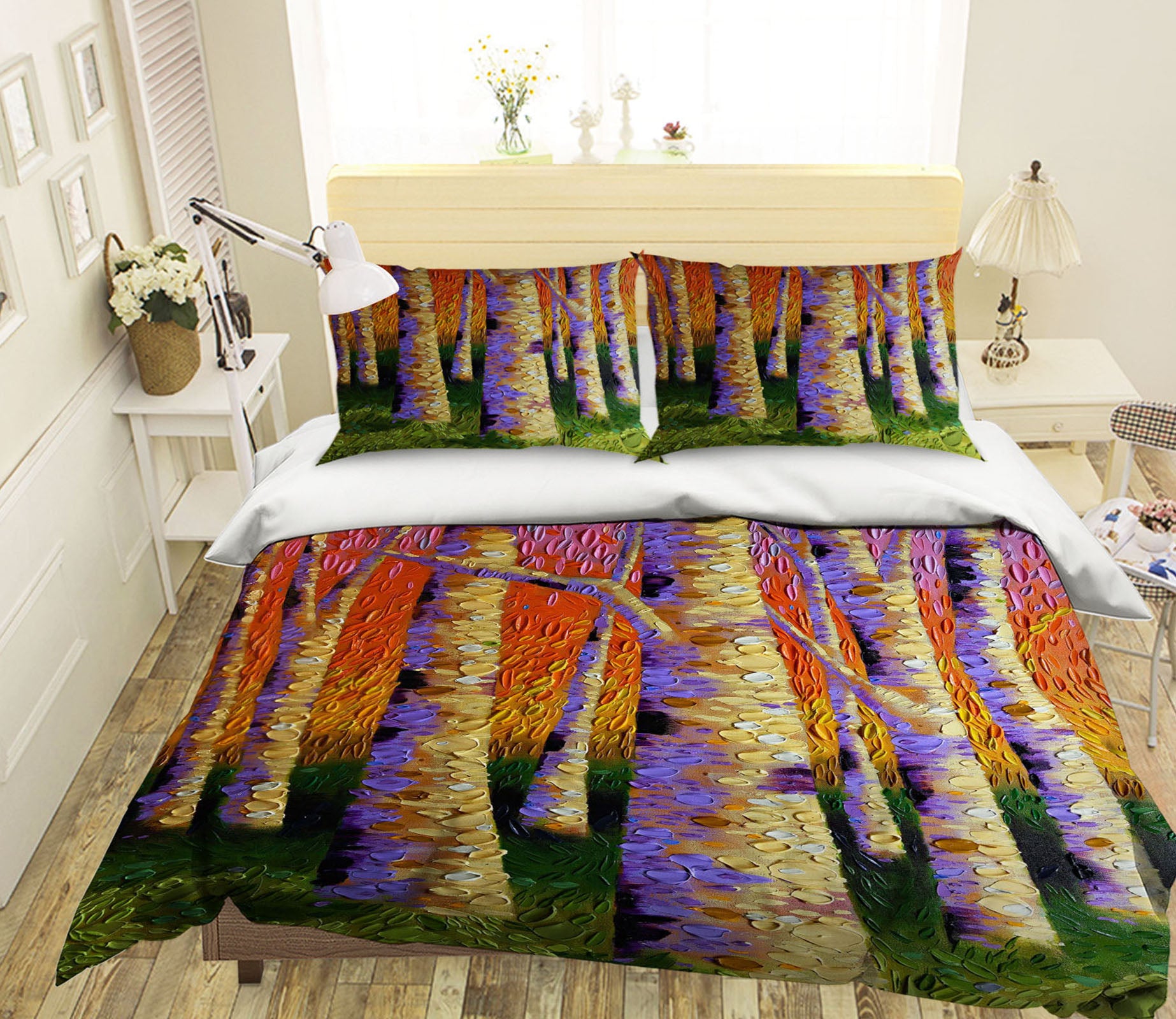 3D Rainbow Connection 2117 Dena Tollefson bedding Bed Pillowcases Quilt