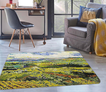 3D Rural Scenery 1014 Allan P. Friedlander Rug Non Slip Rug Mat
