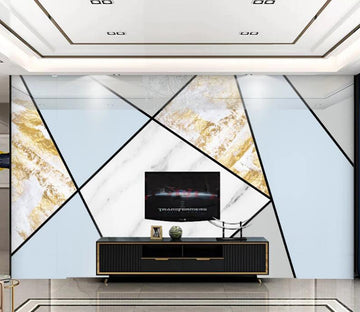 3D Four Color Puzzle 247 Wall Murals