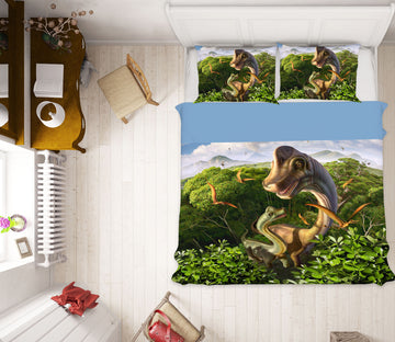 3D Brachiosaurus 2102 Jerry LoFaro bedding Bed Pillowcases Quilt