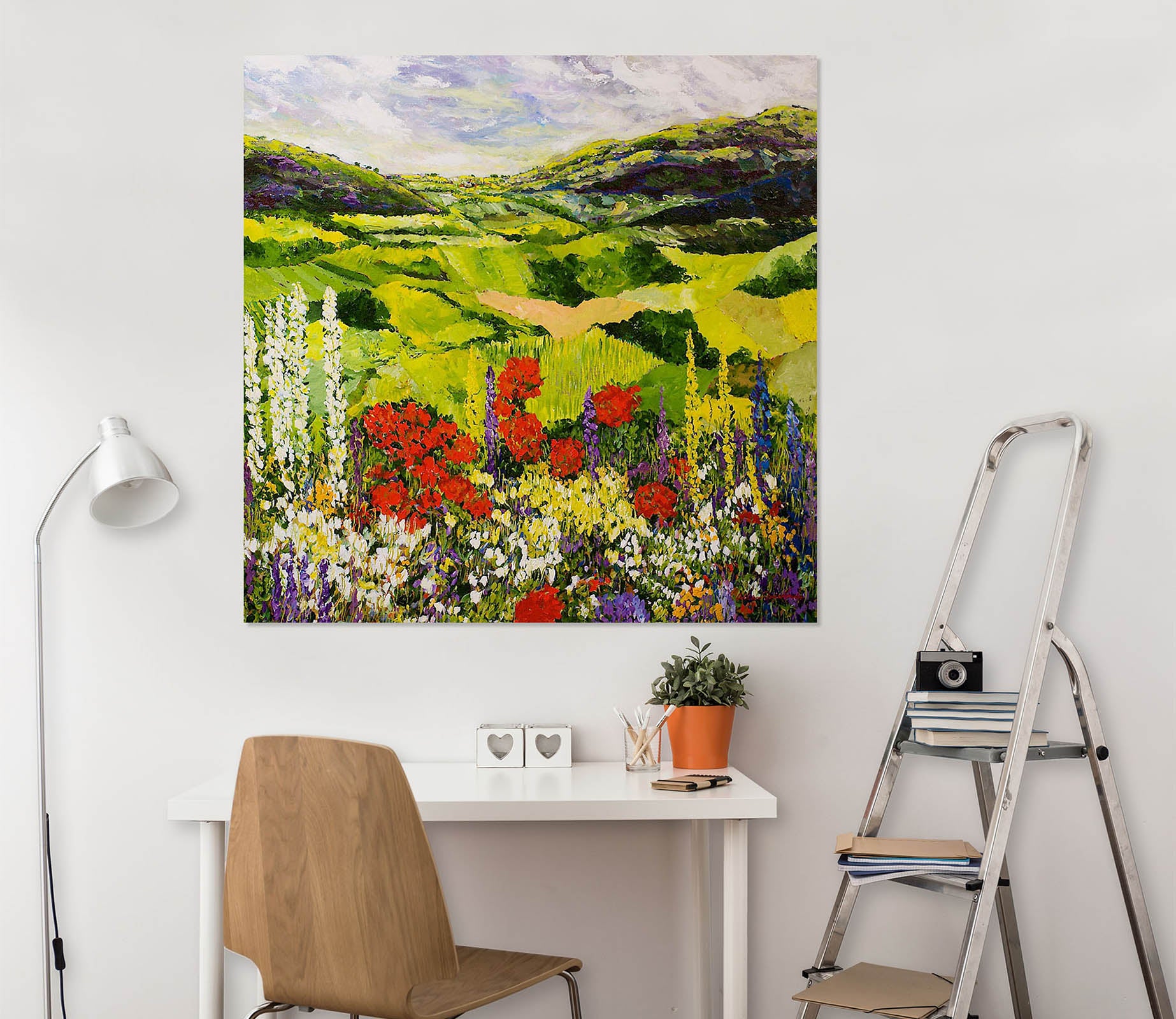 3D Meadow Lark 172 Allan P. Friedlander Wall Sticker