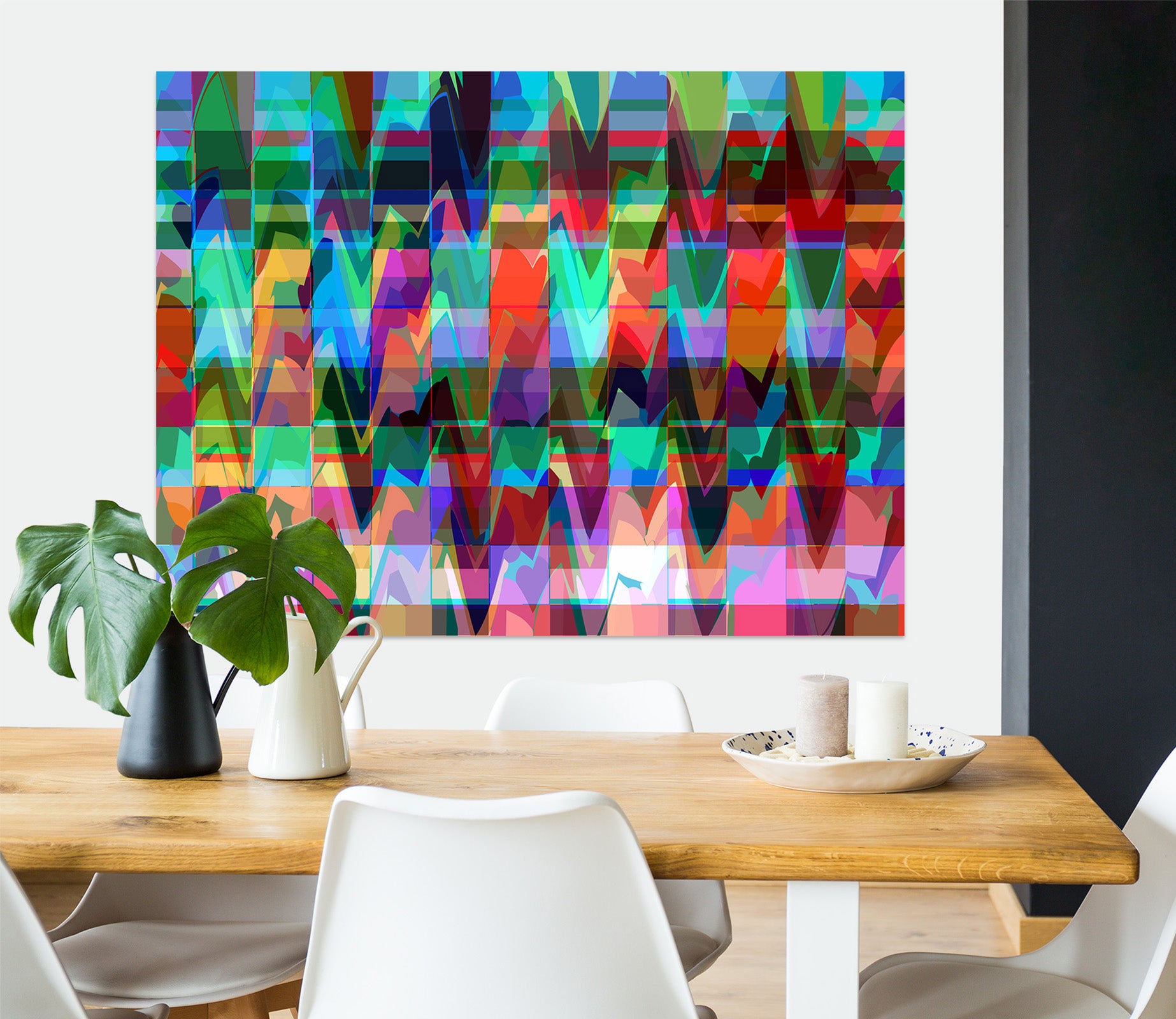 3D Color Waves 71117 Shandra Smith Wall Sticker