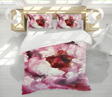 3D Painted Pink Flower 575 Skromova Marina Bedding Bed Pillowcases Quilt