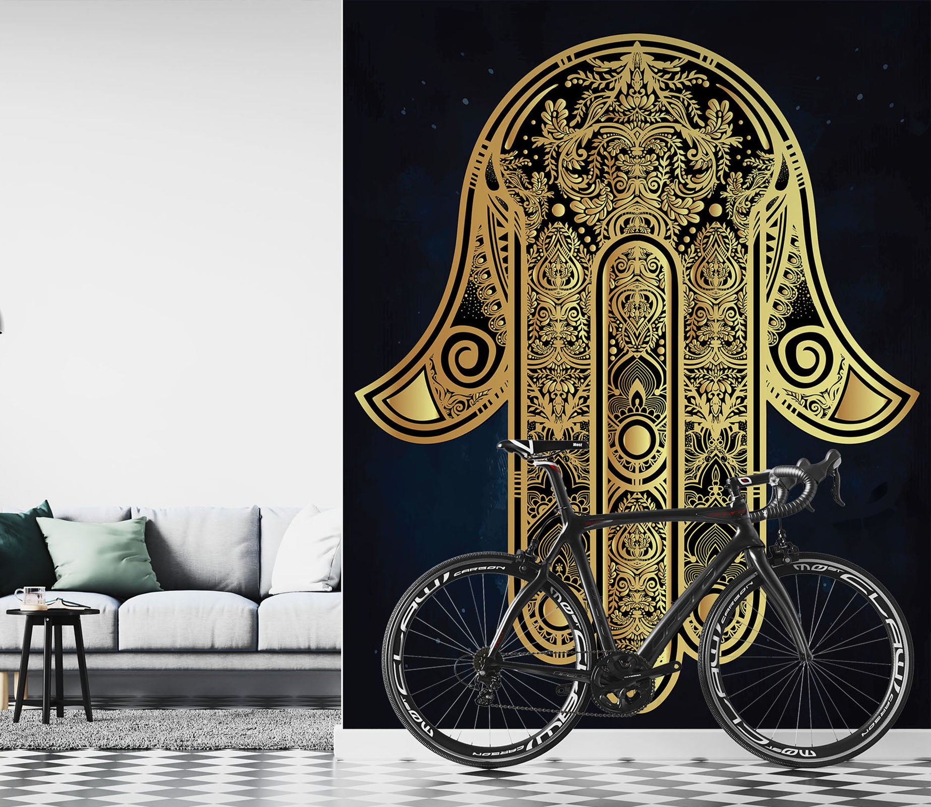 3D Hand Of Fatima 57152 Wall Murals