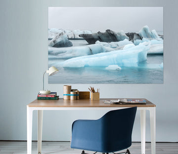 3D Glacier 161 Marco Carmassi Wall Sticker