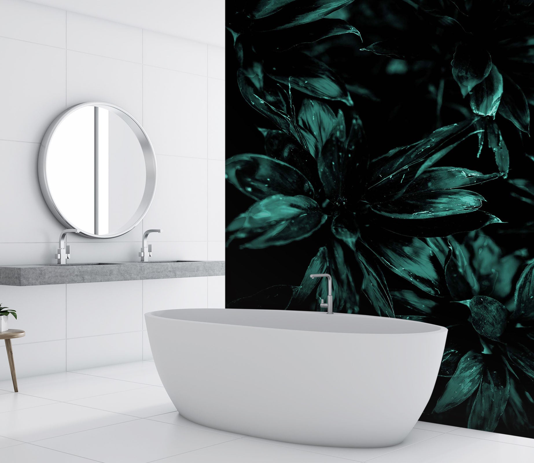 3D Silent Forest 1542 Boris Draschoff Wall Mural Wall Murals