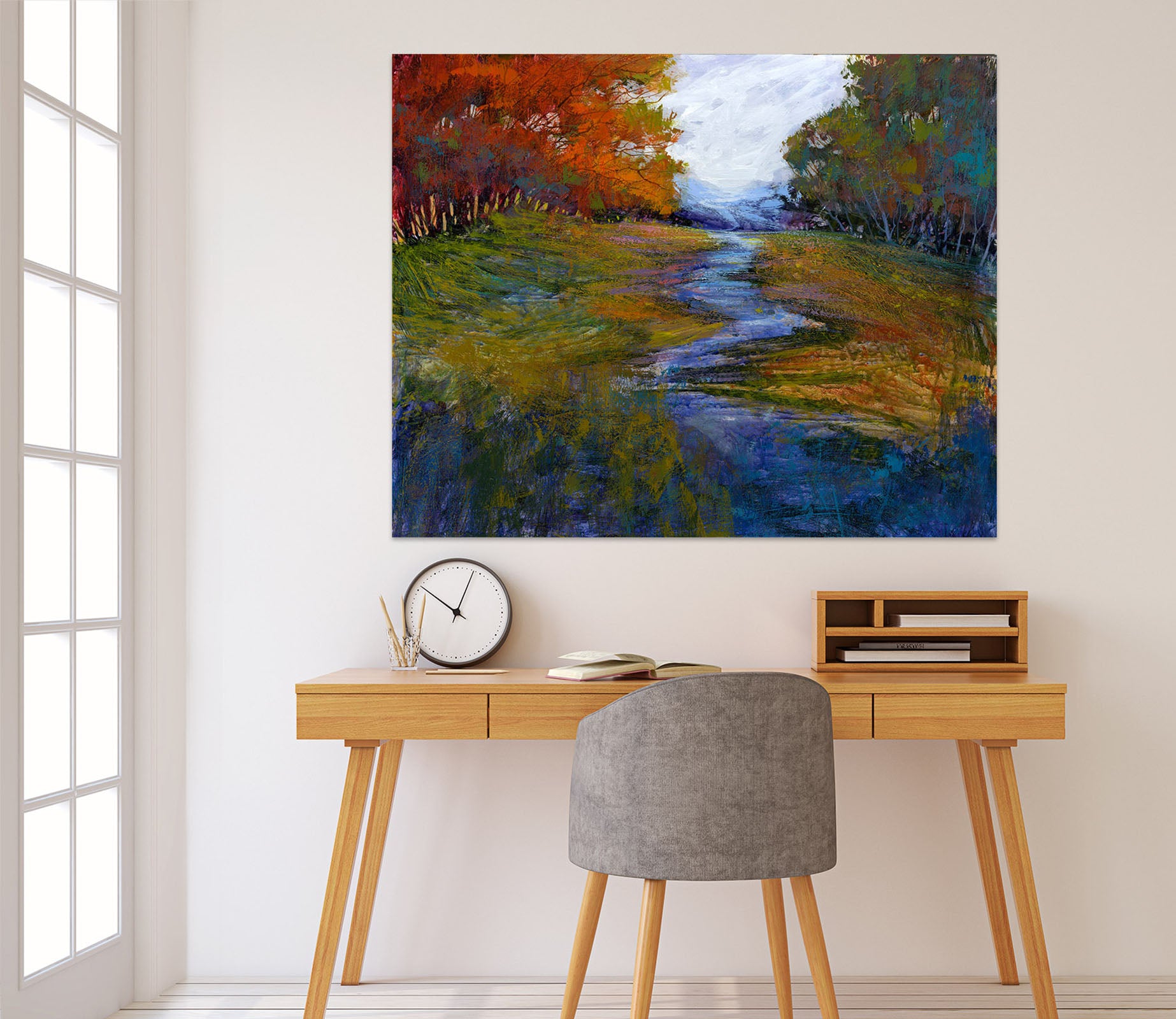 3D Clear Stream 045 Michael Tienhaara Wall Sticker