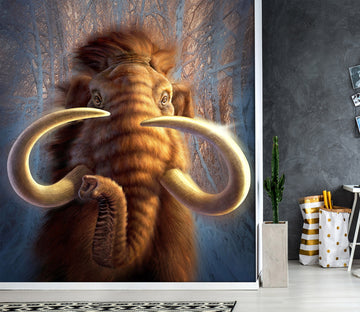 3D Mammoth 1413 Jerry LoFaro Wall Mural Wall Murals