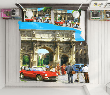 3D Attractions Car 12533 Kevin Walsh Bedding Bed Pillowcases Quilt