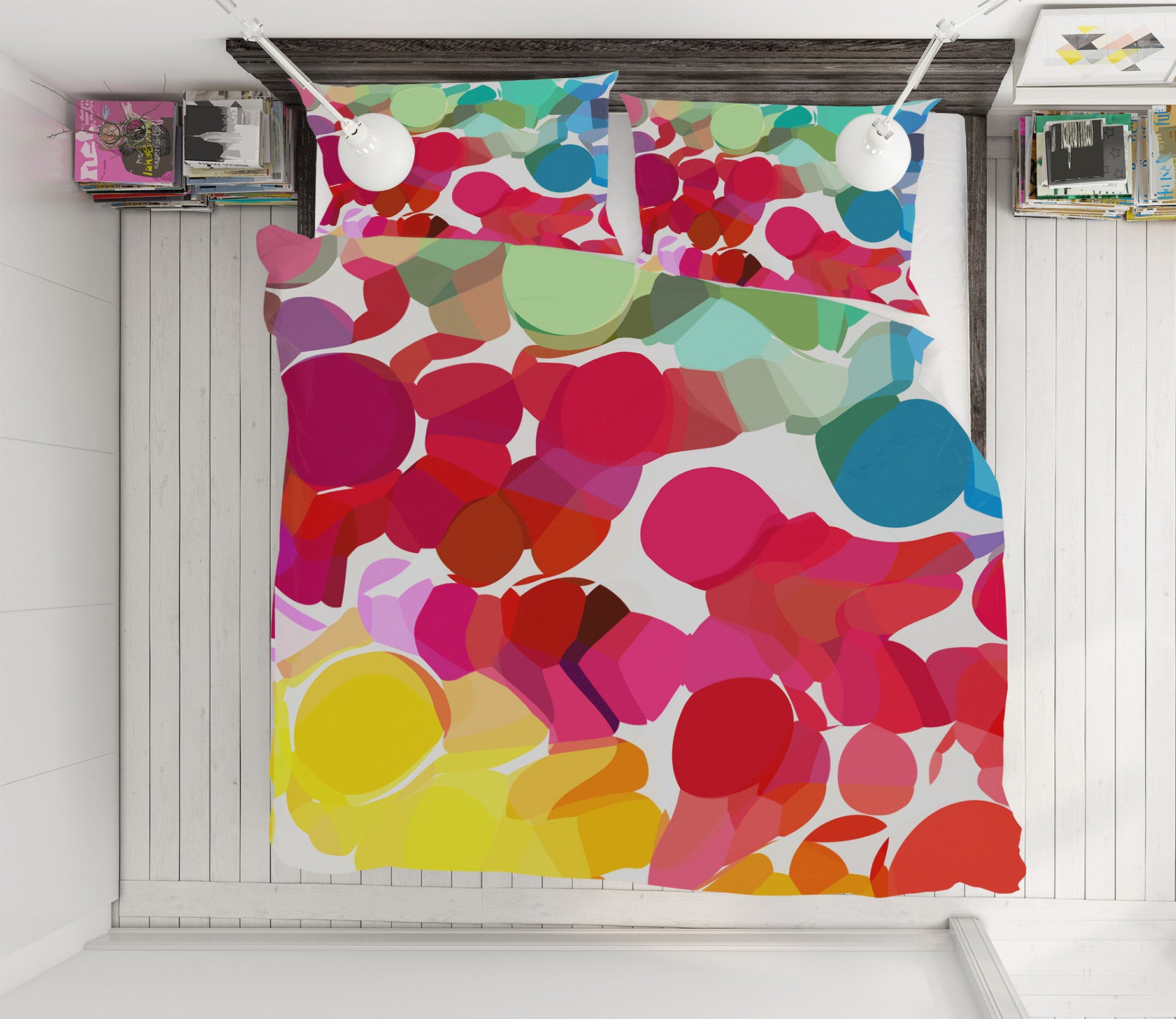 3D Colored Inspiration 70168 Shandra Smith Bedding Bed Pillowcases Quilt