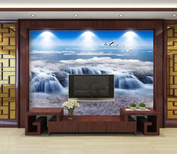 3D Waterfall WC55 Wall Murals Wallpaper AJ Wallpaper 2 