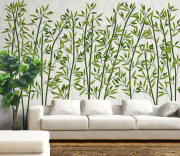 3D Bamboo Forest WC24 Wall Murals Wallpaper AJ Wallpaper 2 