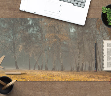 3D Autumn Trees 7717 Assaf Frank Desk Mat