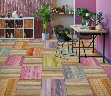 3D Colorful Wood Grains 820 Floor Mural  Wallpaper Murals Rug & Mat Print Epoxy waterproof bath floor