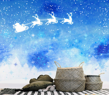 3D Christmas Xmas Flying Santa Claus 7 Wallpaper AJ Wallpaper 