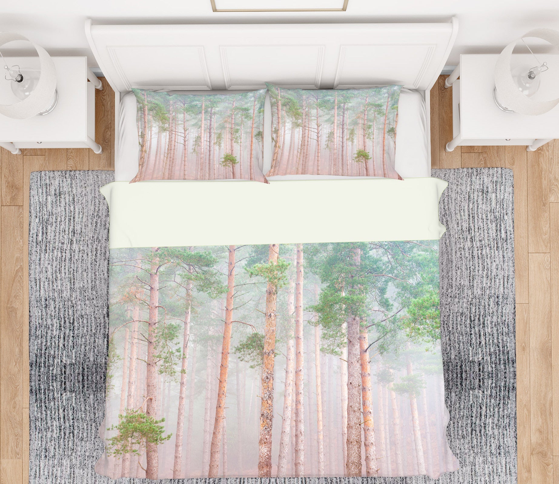 3D Trunk Leaves 7017 Assaf Frank Bedding Bed Pillowcases Quilt Cover Duvet Cover