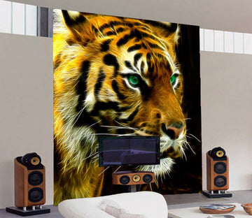 3D Big Tiger 234 Wall Murals