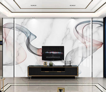 3D Tricolor Ribbon 746 Wall Murals