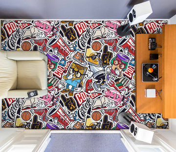 3D Cool Canned Art 1109 Floor Mural  Wallpaper Murals Self-Adhesive Removable Print Epoxy