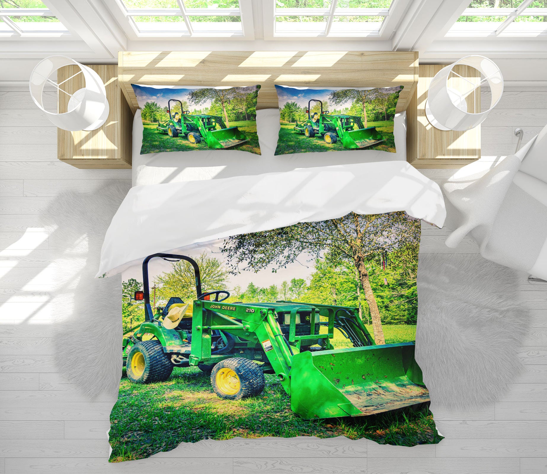 3D Green Shovel 8528 Beth Sheridan Bedding Bed Pillowcases Quilt