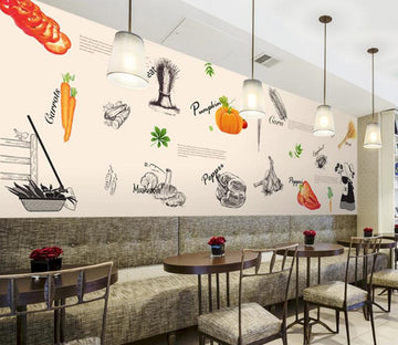 3D Fruit And Vegetable 515 Wall Murals