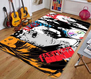 3D Model Star 1052 Non Slip Rug Mat