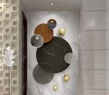 3D Marble Pattern WC275 Wall Murals