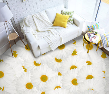 3D Cascading Daisies 786 Floor Mural  Wallpaper Murals Rug & Mat Print Epoxy waterproof bath floor