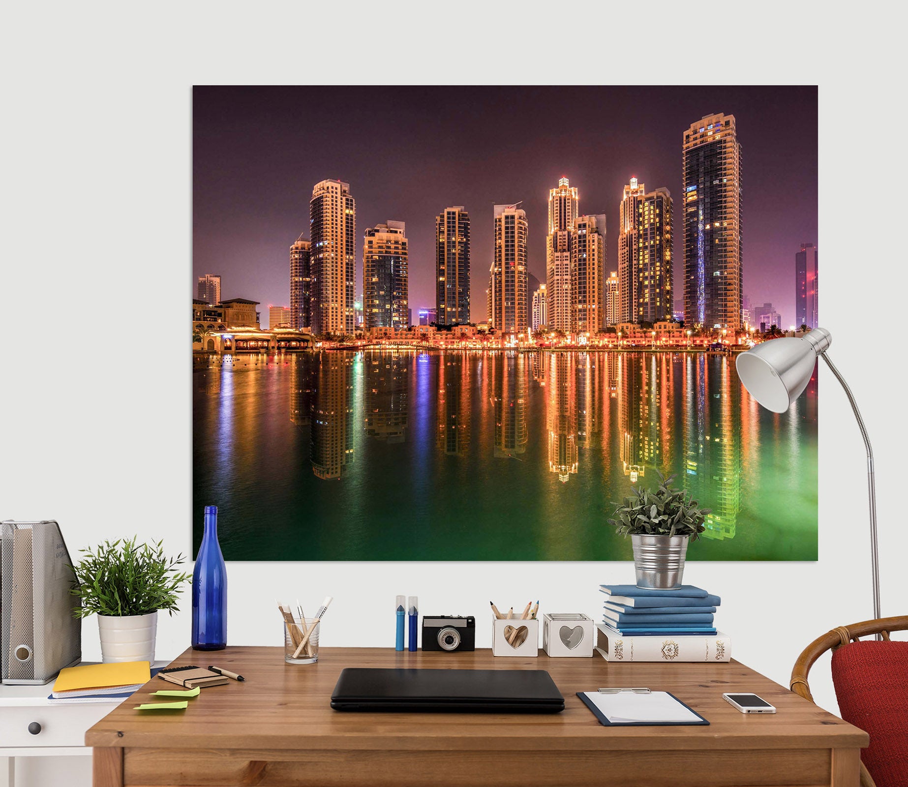 3D Night Lights 123 Marco Carmassi Wall Sticker