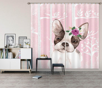 3D Shar Pei 175 Uta Naumann Curtain Curtains Drapes