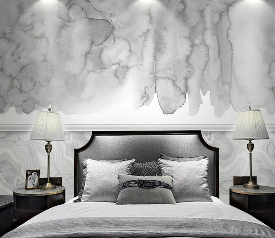 3D Gray Pattern WG117 Wall Murals