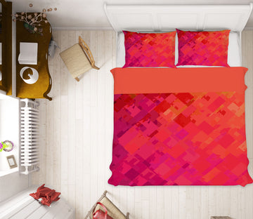 3D Orange Red Graffiti 2005 Shandra Smith Bedding Bed Pillowcases Quilt