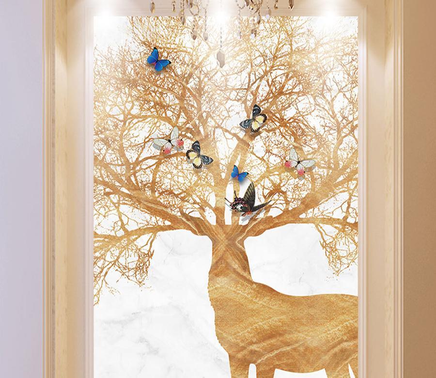 3D Elk Antler 557 Wall Murals Wallpaper AJ Wallpaper 2 