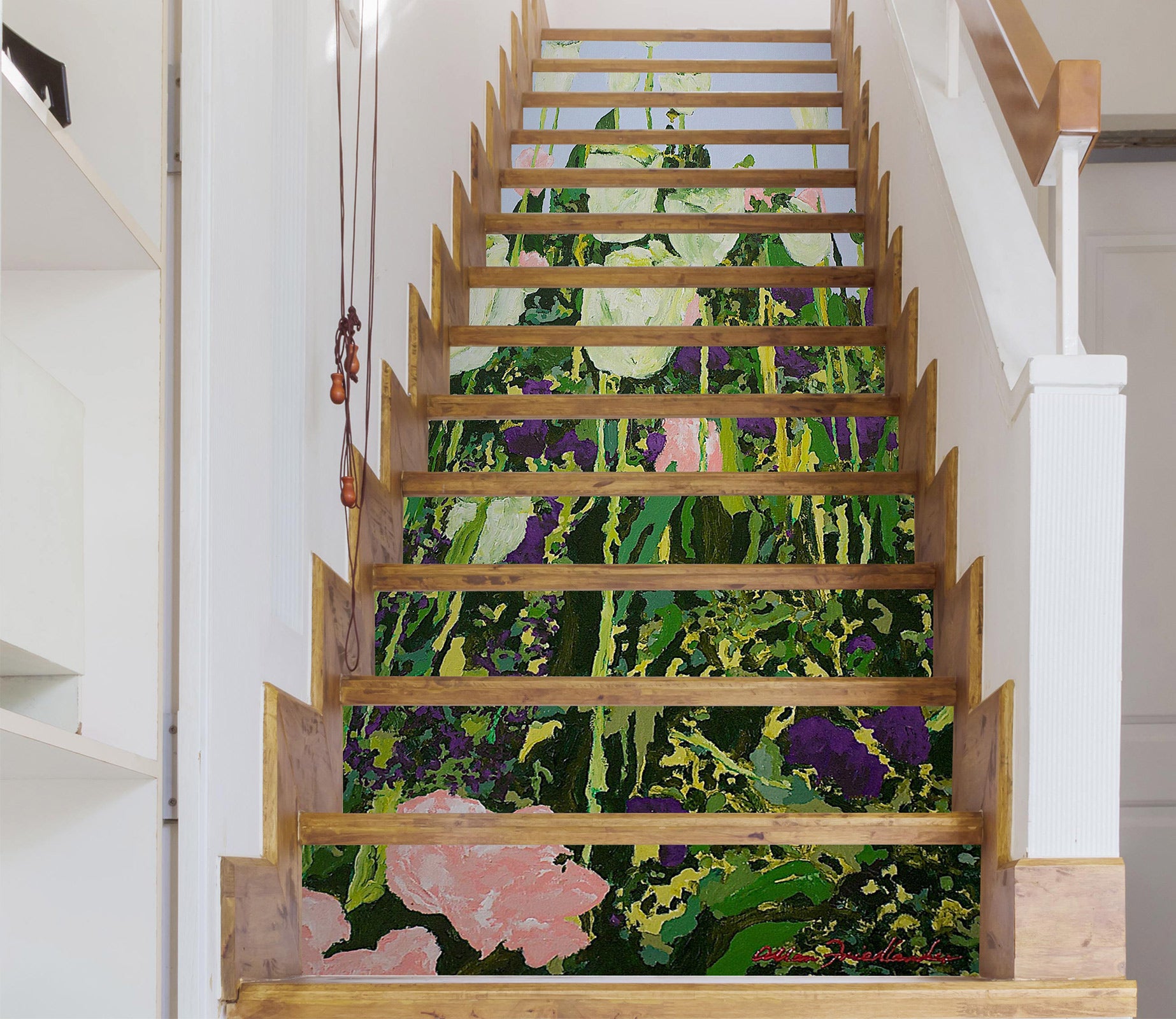 3D Tulip Flower Bush 89209 Allan P. Friedlander Stair Risers